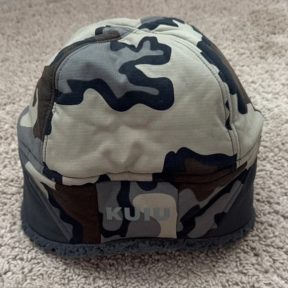 KUIU Men's Gray Camo Outdoor Hat - Picture 3 of 3